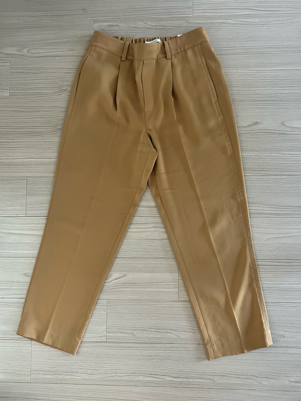 Vince Camel Wide-Leg Tailored Trousers